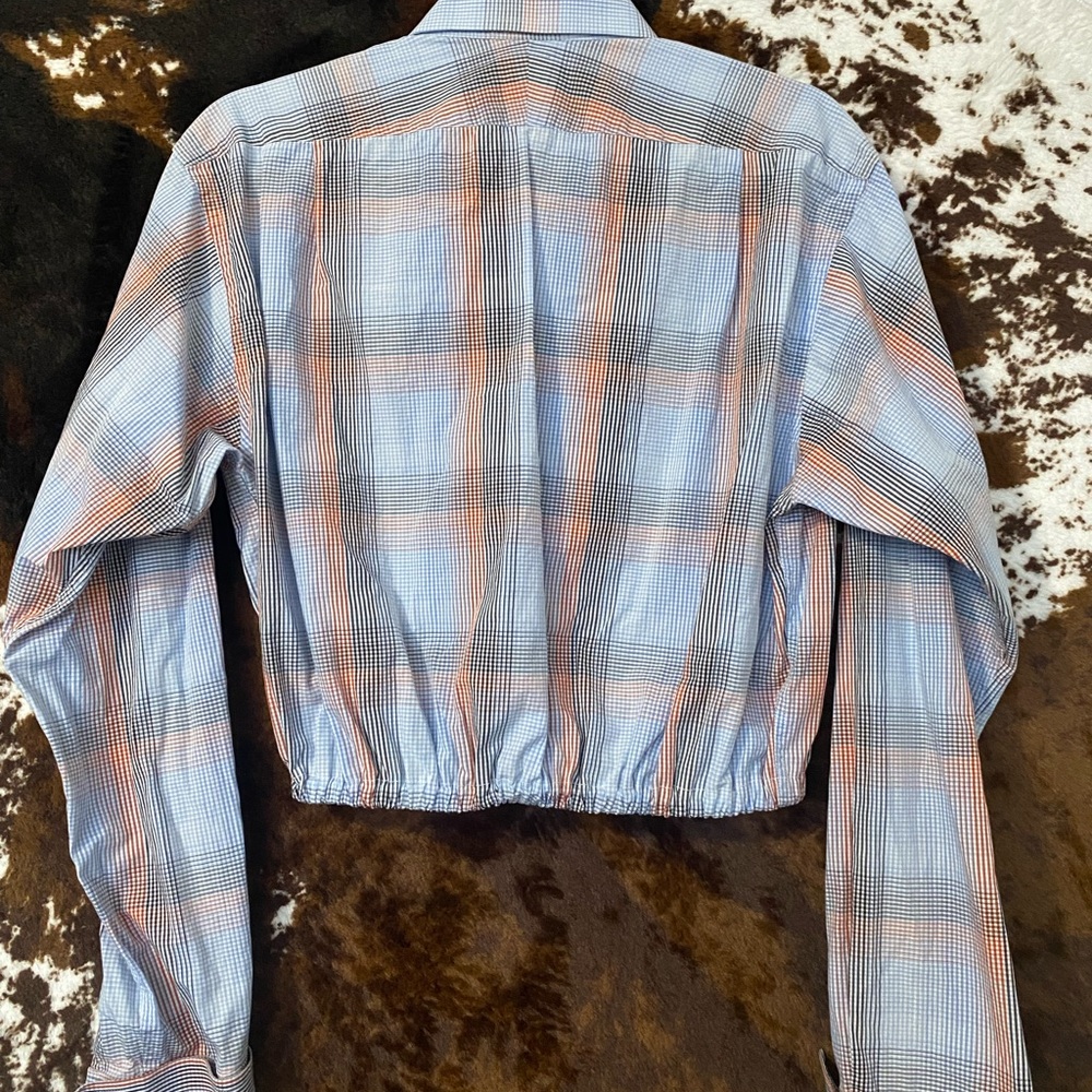 Vintage Burberry Rework Crop - Picture 3 of 3